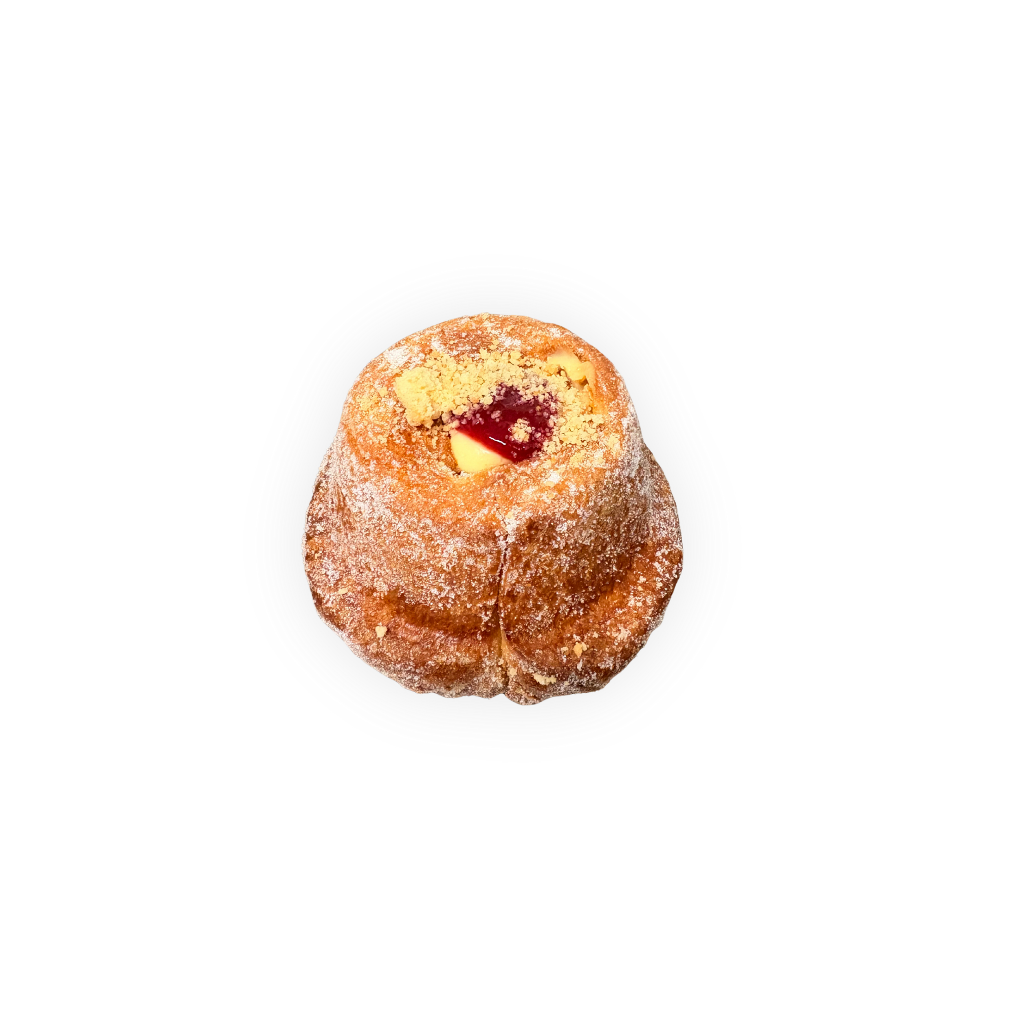 Raspberry Crumble Morning Bun