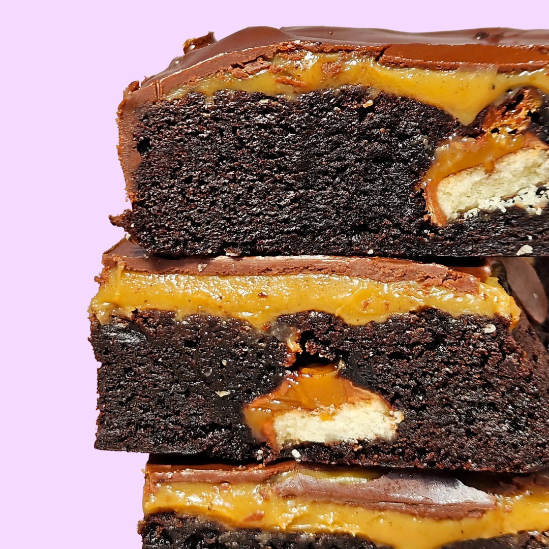Twix Brownie Slab